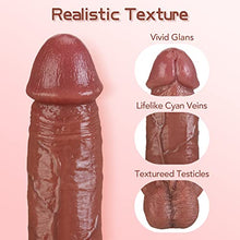 Load image into Gallery viewer, Adjustable Cock Ring &amp; Realistic Dildo
