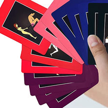 Load image into Gallery viewer, 50 Positions of Bondage Game Sex Toy Sex Card Game for Couple Lover, Adult Sexual Position Card Bedroom Battle Card
