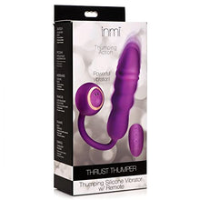 Load image into Gallery viewer, Sam&#39;s Secret Euphoria Thrust Thumper Thrusting Silicone Vibrator with Remote/Pleasure Sex Toy
