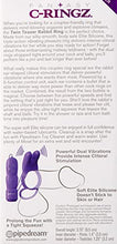 Load image into Gallery viewer, Pipedream Fantasy C-Ringz Twin Teazer Rabbit Ring Dildo, Purple, 1 Pound
