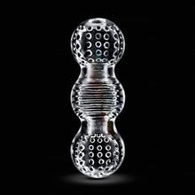 Load image into Gallery viewer, Blush RIZE: Feelz - 5.5 inch Male Masturbator - 3 Ribbed Pleasure Chambers - Pocket Size Masturbation Cup - Realistic Feel - Crystal Clear Stroker - Sex Toy for Men - Adult Sex Toy - Discreet Shipping
