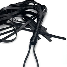 Load image into Gallery viewer, Classic BDSM Set Black 17.5&quot; Bondage Games Sex Whip for Spanking Adult
