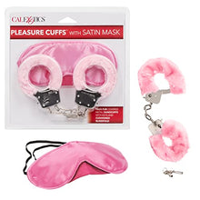 Load image into Gallery viewer, CalExotics CleanTeam SE-2742-04-2 Pleasure Cuffs with Satin Mask,Multi
