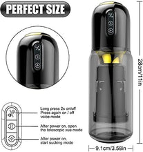 Load image into Gallery viewer, Automatic Male Masturbator, Male Masturbators Cup with 7 Thrusting &amp; Rotating Modes for Penis Stimulation, Electric Pocket Pussy Male Stroker Toy, Adult Male Sex Toys for Men-1
