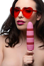 Load image into Gallery viewer, Lynx Popsicle Silicone Vibrator - Pink
