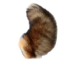 Load image into Gallery viewer, Oligage Separable Metal Anal Plug Real Fox Tail Role Play Butt Plug Anal Sex Tail Adult Products Sex Toy for Woman Couples (Color : TaiYang Fox Tail)
