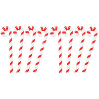 LUOZZY 8 Pcs Christmas Inflatable Candy Canes Xmas Inflatable Sticks Candy Canes Party Props (90CM Stripped)