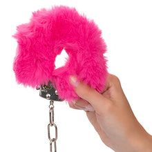 Load image into Gallery viewer, CalExotics Ultra Fluffy Furry Cuffs Handcuff Sex Key Holster Adults Law Enforcement Role Play BDSM Restraining - Pink - SE-2651-55-3
