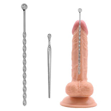 Load image into Gallery viewer, 2 Pieces Interesting and Smooth Stainless Steel Male Urethral Plug Kit for Man
