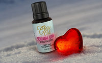 Essential Oil Valentine's Blend by Ovvio, All Natural, Romantic Scent, 100% Pure Rose Oil, Ylang Ylang, Clary Sage, Bergamot Oil Blend | 15ML