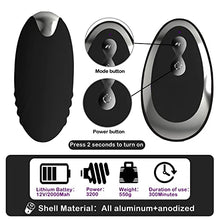 Load image into Gallery viewer, Bullet Vibrator, Bullet Vibrator for Women, Quiet Hygienic Waterproof Adult Egg Massager for Clitorals Stimulator, Adult Sex Toys, Waterproof Sex Toys for Couples - Adult Vibe Egg Massager, Black
