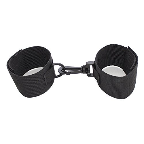 Runsmooth Nylon Wrist Handcuffs Adjustable Comfortable Handcuffs Wrist Cuffs for Women Men
