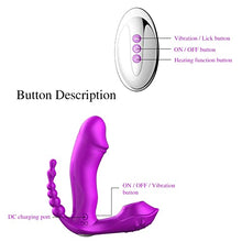 Load image into Gallery viewer, Sex Tongue Vibrators for Women Sex Stimulator Licking for Women with 10 Vibration Modes
