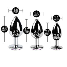 Load image into Gallery viewer, BeHorny Butt Plug Set Premium Grade Triple Plug Set of 3
