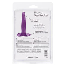 Load image into Gallery viewer, California Exotics Silicone Tee Probe, Purple
