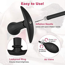 Load image into Gallery viewer, UTIMI Inflatable Butt Plug with Detachable Needle &amp; Anal Sex Toys for Man and Women, Steel Ball Included
