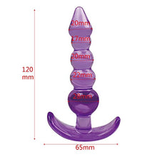 Load image into Gallery viewer, NOPNOG Anal Beads, 120mm Long Anal Plug, Silicone (Pink)
