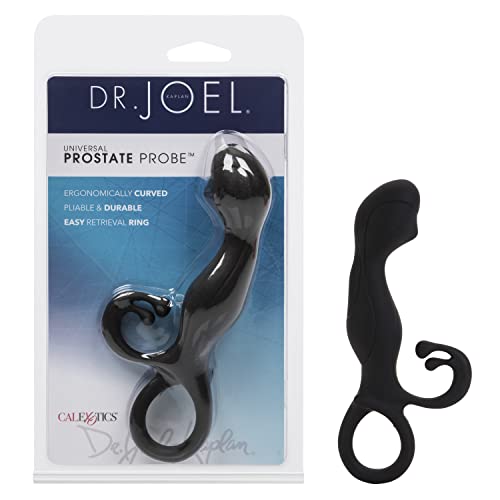 CalExotics California Exotic Novelties Dr. Joel Kaplan Universal Prostate Probe, Black (SE-5639-05-2)