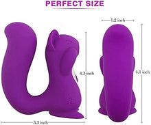 Load image into Gallery viewer, Women&#39;s Underwear Sucking Squirrel Toy Female Licking Rechargeable Adult Female Couple Toy Nipple Sucker G Sucking Toy Female Couple Sucking Squirrel
