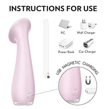 Load image into Gallery viewer, Fantasy Lover Rechargeable Tongue Sunflower Clitoral Vibrator for Clitoris Nipple Tongue Licking Massager and Vagina Anus G-spot Stimulator Adult Sex Toy for Women
