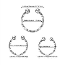 Load image into Gallery viewer, Imperia 18+ Adults Only Sex Toys Collection Cock Rings Stainless Steel Penis Rings Glans Ring Rings Adult Sex Toys Set (2 Joy Balls, 32+35+40MM)
