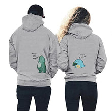 Load image into Gallery viewer, XBKPLO Mom and Son Matching Outfits Matching Clothes for Couples Gifts for Couples Couples Outfits Sweatsuits Couple Gifts for Him and Her Gray
