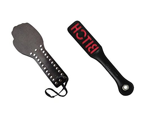 SGirl Discipline Hand Spanking Paddle Leather Paddles Slave Whip Toys