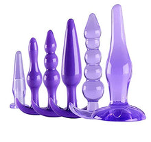 Load image into Gallery viewer, Realistic Classic Dick Plug&#39;s Soft and Comfortable Six UniItems of Silicone Valentines Day Gifts for Wife Husband Girlfriend Boyfriend
