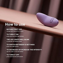 Load image into Gallery viewer, LELO Lily 3 Mini Vibrator for Women Discreet Vibrator Mini Bullet Vibrator with 10 Pleasure Settings Waterproof Vibrator Design, Calm Lavender
