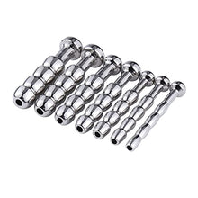 Load image into Gallery viewer, Urethral Catheters Penis Rod Stainless Steel Urethral Sounding Dilators Penis Insert Plugs for Male Masturbator Chastity Sex Toy (8MM)
