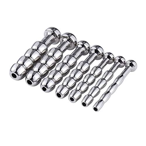 Urethral Catheters Penis Rod Stainless Steel Urethral Sounding Dilators Penis Insert Plugs for Male Masturbator Chastity Sex Toy (8MM)