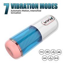 Load image into Gallery viewer, Automatic Male Masturbators, Suck with Rotate with 5 Suction &amp; 9 Vibration, Blowjob Male Masturbator Cup Strokers Pocket Pussy with 3D Realistic Sleeve Adult Sex Toys for Men Masturbation
