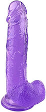 Load image into Gallery viewer, 7.1 Inch Realistic Dildo with Hands-Free Suction Cup, Waterproof Skin-Friendly Material Dildo for Vagina G-spot Anal Play, Lifelike Flexible Dildo Adult Sex Toys
