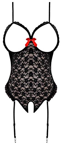 Luv Lace Cupless/Crotchless Teddy L/x