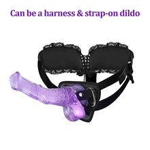 Load image into Gallery viewer, 8.3 inch Purple Horse Dildo,Jelly Butt Plug Sex Toys with Suction Cup for Women
