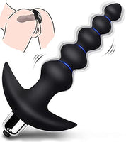 Vibrating Male Prostate Massager, Remote Control Anal Beads Vibrating Anal Plug for Anal Vibrator Stimulation, 10 Speed Vibrating Wearable Vibrating Butt Plug for Advanced Players Anal Plug Toy