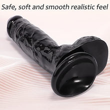 Load image into Gallery viewer, 8.8 Inch Realistic Dildo for Women, G-spot Dildo with Ultra Veined for Vagina Stimulation, Harness Compatible Dildo Adult Sex Toy with Strong Suction Cup for Hands-Free Play
