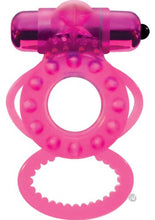 Load image into Gallery viewer, Magna Man Magnetic Vibrating Cock Ring Magenta
