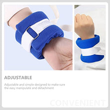 Load image into Gallery viewer, GLEAVI Bed Restraints Strap Anti-strangulation s for 4pcs d Hospital Bed Wrist Patient Bed Rails Leg Lifter Strap Sponge Restraints Bed Straps
