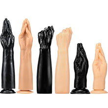 Load image into Gallery viewer, Huge Realistic Hand Dildo Real Female Dildo Toy, Rubber Fist Dildo Smooth Anal Dildo with Suction Cup for Women, Extra Large Dildo Adult Sex Toy (M)
