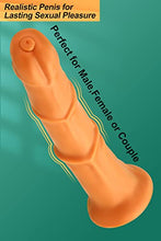 Load image into Gallery viewer, Realistic Dildo Silicone Penis Cock Dong with Suction Cup 9.44 inch Anal Vaginal G-spot Adult Sex Toy for Women Couples Masturbating
