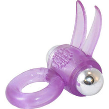 Load image into Gallery viewer, SI Novelties Ribbidy Rabbit Vibrating Cock Ring (Purple)
