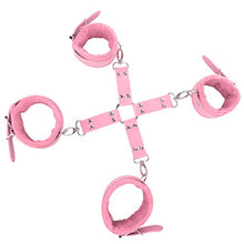 Load image into Gallery viewer, TOYANDONA BDSM Leather Bondage Sets Couple Handcuffs Bandage Fetish Erotic Toys Bondage Products for Couples Lovers
