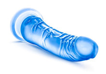 Load image into Gallery viewer, Blush Sweet N Hard 6 - Realistic 8.5 Inch Long Dildo - 2&quot; Thick - Sturdy StrapOn Compatible Suction Cup For Hands Free Play - Body Safe - Soft Lifelike Adult Sex Toy for Men Women Couples - Clear Blue
