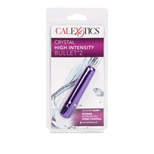 Load image into Gallery viewer, California Exotic Novelties Crystal High Intensity Bullet 2, Purple
