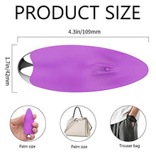 Load image into Gallery viewer, MISSTU Sex Toys Clitoral Vibrator Clit Stimulators Small Tongue Licking Massager Sensual Games Oral Adult Toy for Virgin Foreplay Entertainment for Women Men Couples Silicone Waterproof (Purple)
