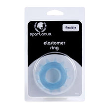 Load image into Gallery viewer, Spartacus Stud Elastomer C Ring, Blue
