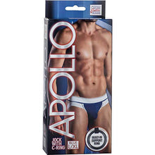 Load image into Gallery viewer, California Exotic Novelties Apollo Jock with C-ring Large/X-Large, Blue
