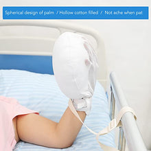 Load image into Gallery viewer, Medical Double Security Mitt Dementia Restraint Glove Fingers Separated Soft Breathable Hand Restraint Glove for Patients and Caregivers
