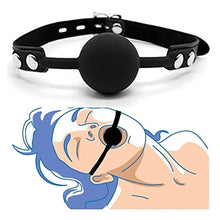 Load image into Gallery viewer, JKYYDS SM Bondage Strap Ankle Cuff Erotic Sexy Lingerie Bondage Bondage Sex Toys Female Couple Adult SM Set (Color : Black SMball)
